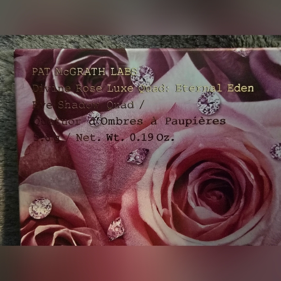 NWT- box Pat Mcgrath labs Divine rose luxe quad- Eternal Eden eyeshadow palette - Picture 3 of 4